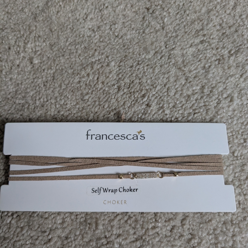 Francesca's Collections Tan Necklace